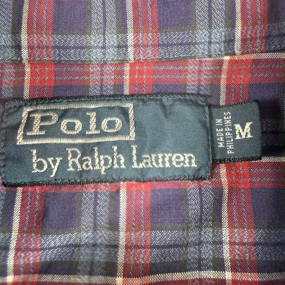 Polo Ralph Lauren Shirt Men M Vintage Quiet Luxury Preppy Old Money Business